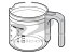 東芝 32302950　コーヒーメーカー【HCD-6LJ、HCD-6LJK、HCD-6MJ】用ガラス容器