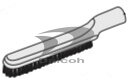 東芝 41455009 掃除機【VC-SG712、VC-SG512、VC-C212、VC-YA712、VC-SG513、VC-S43、VC-SG514】用洋服布用ブラシ(2)