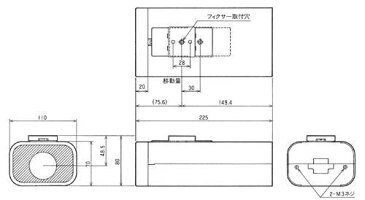 ●キャッシュレス5%還元対象● JVC(ビクター) WB-1003 【防犯・監視機器★カメラ周辺機器】