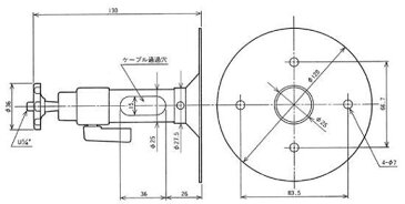 ●キャッシュレス5%還元対象● JVC(ビクター) WB-3013B 【防犯・監視機器★カメラ周辺機器】