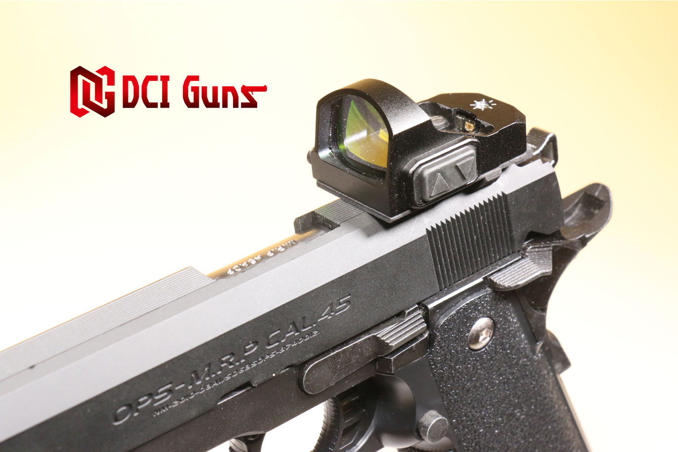 DCI Guns 東京マルイ ハイキャパ5.1用MRSマウントV2.0 エアガン エアーガン ガスガン ブローバック カスタムパーツ ダットサイト ドットサイト 光学機器 スライド 直付け サバゲー サバイバルゲーム