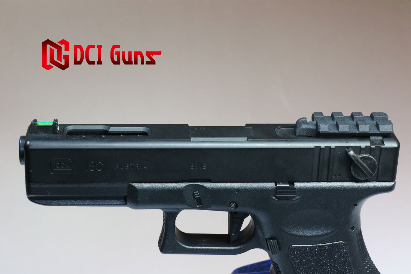 DCI Guns 東京マルイ グロック 電動G18C用20mmレールマウント エアガン カスタムパーツ エアーガン サバゲー サバイバルゲーム ダットサイト ドットサイト パーツ カスタムパーツ マウント