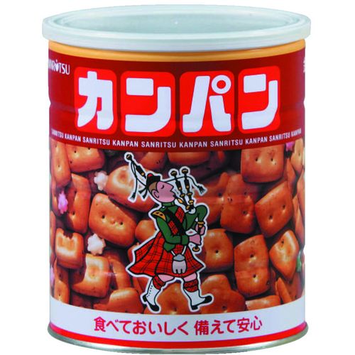 食べておいしく備えて安心! ●プルトップ式で缶切不要。 ●こんぺい糖は、糖分の補給としてだけでなく、唾液の分泌を促し、水なしでも食べやすくします。 ●日頃不足しがちなカルシウムが補えます。 ●でんぷんの90%以上がアルファ化されているため、消化吸収に優れています。 ●備蓄に最適な1缶5食分入。 ●賞味期間:製造日より5年。 ●原材料:【カンパン】小麦粉、砂糖、ショートニング(大豆を含む)、胡麻、食塩、ぶどう糖、イースト、炭酸カルシウム・【金米糖】金米糖(砂糖、着色料(野菜色素、クチナシ、紅花黄))。 ●本体サイズ:幅135×奥行135×高さ157mm。 ●475g。 ●直射日光の当たる所、高温多湿の所をさけて保存してください。