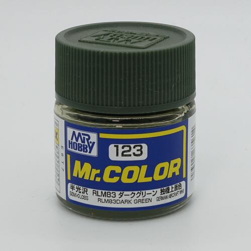 Mr.カラー C123 RLM83ダークグリーン 半光沢 Mr.HOBBY