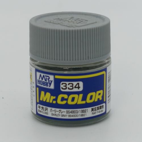 Mr.カラー 飛行機模型用カラー C334 バリーグレーBS4800/18B21 半光沢 Mr.HOBBY