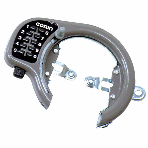 馬蹄錠 ボタン式 WO用グレー 43684 グレー サギサカ