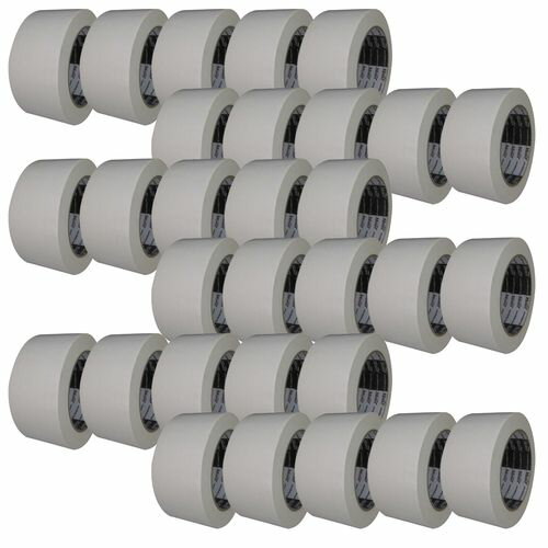 カラー布粘着テープNo.8015 30巻入り No.8015 白 厚み0.2mmx幅50mmx長さ2 ...