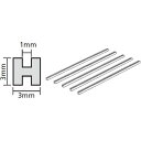 透明プラ材3mmH形棒(5本入) 70206 楽しい工作シリーズ(クラフト) No.206 TAMIYA