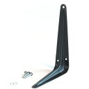 棚受 マットブラック マットブラック 約125×150mm DCM