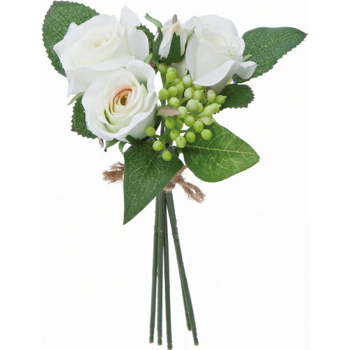 ローズミックスバンチ FB-2548P ホワイト POPPY