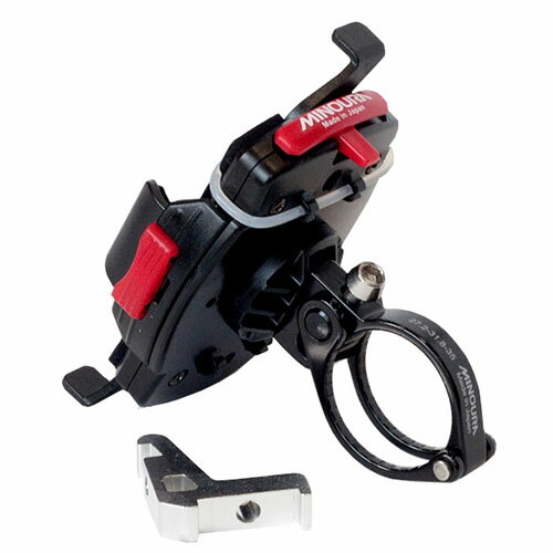 MUフォンホルダー iH-520STD 70113 70113 BK 22.2-28.6 MINOURA