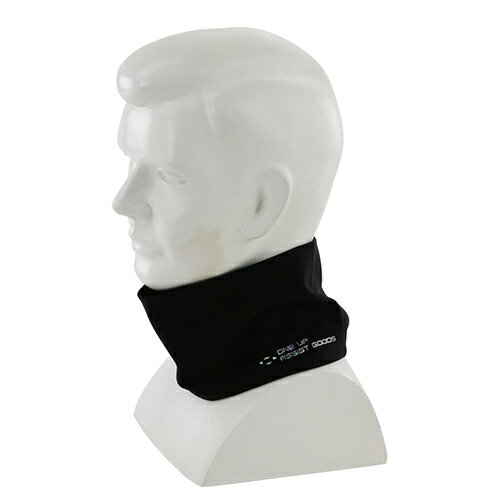 接触冷感ネックカバーショート 1600-BLK ブラック SK11