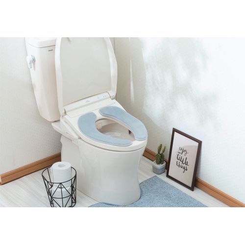 吸着便座シート 低反発タイプ グレー DCM