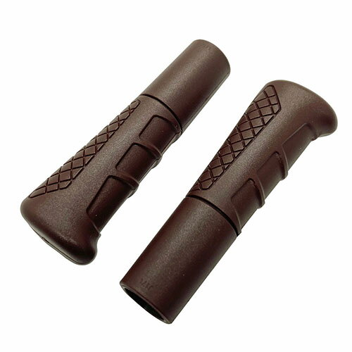 ハンドルグリップ ショート兼用 21646 ブラウン 22.2mm サギサカ