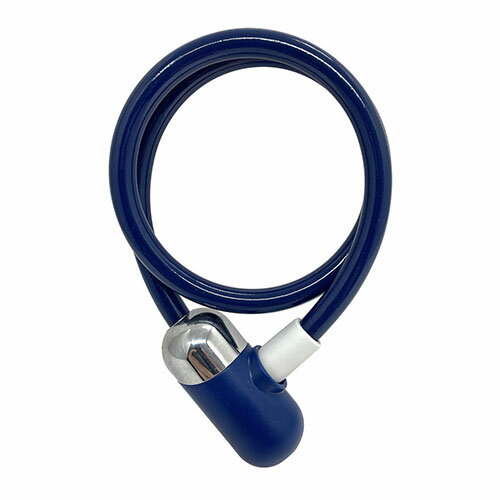 抗菌ワイヤーロック キー式 44060 ネイビー 60cm サギサカ