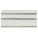 書棚下台用 ローチェスト FLS-110S FLS-110S ホワイトウッド 幅110cm フナモコ