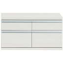 書棚下台用 ローチェスト FLS-90S FLS-90S ホワイトウッド 幅90cm フナモコ