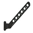 新 ランドリーホルダー 全長650mm ブラック 清水