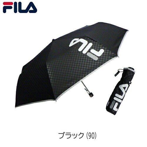 耐風骨折傘 10002822 ブラック 64cm FILA