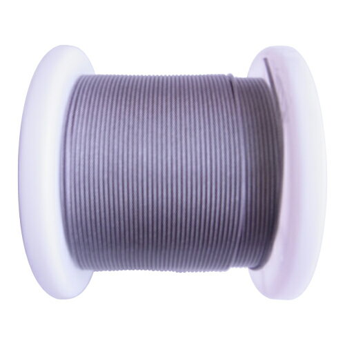 ステンレス ワイヤーロープビニコートタイプ R-SY15V 透明 100m巻 透明 ロープ径:1.0mm ニッサチェイン