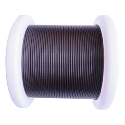 ステンレス ワイヤーロープビニコートタイプ R-SY15V 黒 100m巻 黒 ロープ径:1.0mm ニッサチェイン