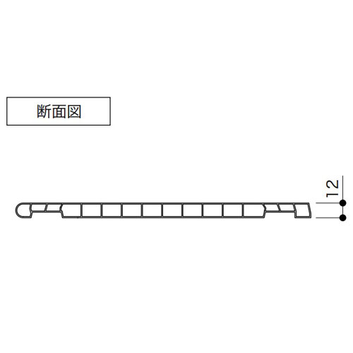 樹脂棚板 SS-JD2W7DG-2 ダークグレー 12X240X698mm nankaiplywood 2