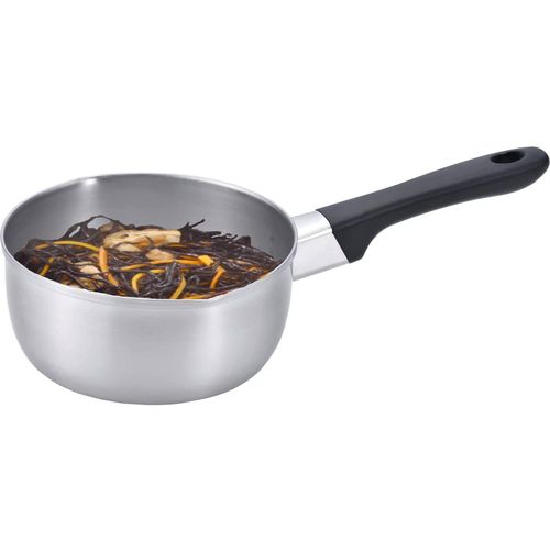 日本製 燕三 ステンレス片手鍋 ガス・IH対応 18cm EM-013 片手鍋 和平フレイズ 3