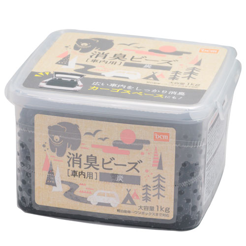消臭ビーズ 1000g L-CB08 炭 DCM