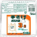 手さげ袋乳白3L 30枚 日本技研工業