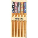 客用箸 スス竹春夏秋冬 5P イシダ
