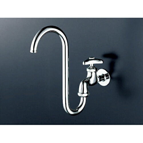 KVK K3SD 自在水栓 つる首P付 K3SD KVK