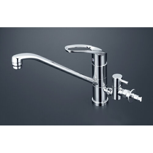 KVK KM5041CTTU 流し台混合栓 止水栓付 KM5041CTTU KVK