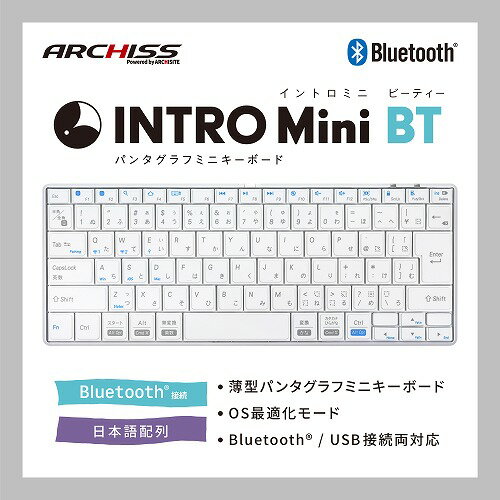 INTRO Mini BT {JISz BluetoothΉ  AS-PKMD85J-WHA  ARCHISS