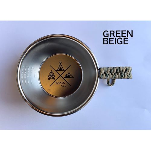 樂天商城 - シェラカップ グリップ付き GREENBEIGE BL-SCG-GRBE BOUNDARY LINE