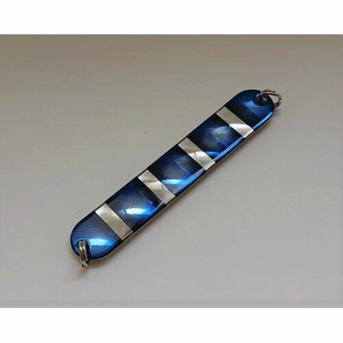 ぐるぐるサーモンダイヤ35g 37 ブルーミラーゼブラ リセント