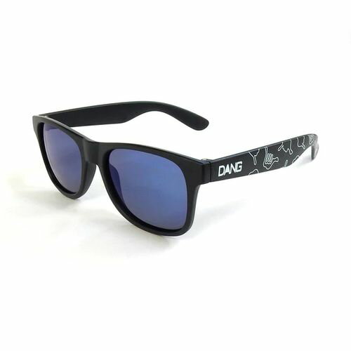 LOCO vidg00325 Black Matte x Blue Mirror DANG SHADES