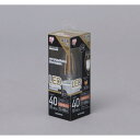 LEDフィラメント電球 電球色調光40形(450lm) LDC4L-G-E17/D-FC アイリスオーヤマ