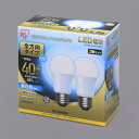 LED電球 E26 全方向2P LDA4N-G/W-4T52P 昼白色 40形相当(485lm) アイリスオーヤマ