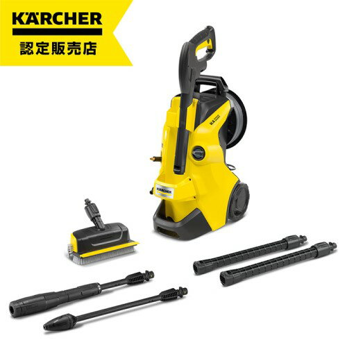 K 4 プレミアム サイレント KARCHER ケルヒャー 洗浄機 静音 水冷式 洗浄力 高性能 高耐久 自転車 車 網戸 窓 玄関 外壁 壁