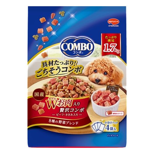 ドッグ Wお肉入 1.7kg コンボ