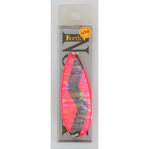 ノースX シェル 45g 01 S.蛍光レッド/ブラックウェーブ フィールドハンター