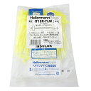 マーキングタイ屋内用 IT18R-YLW 黄 結束径:7.0〜23mm ヘラマンタイトン