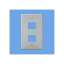 新金属プレート 2コ用 WN7502 パナソニック