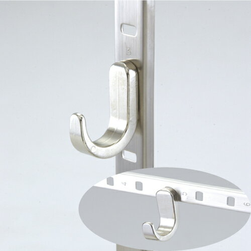 インテリア支柱 縦横自在フック 2コイリ マツ六