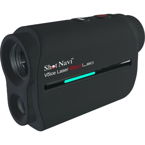 ゴルフナビ Voice Laser Red Leo BK ブラック Shot Navi