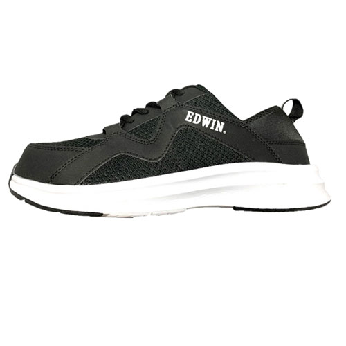 セフティシューズESM255 ブラック 25.5cm ブラック 25.5cm EDWIN