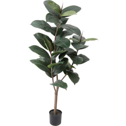 デコラゴム GLP-1531 GR POPPY フェイクグリーン 130cm 観葉植物 造花 リアル インテリア 新生活 ギフト プレゼント お祝い 開業 開院 開店 新築 引越し 移転 おしゃれ 室内 アートグリーン POPPY