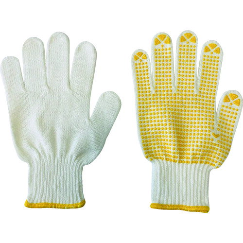 お買得スベリ止め12双組(中国製)黄 230027 ミタニ