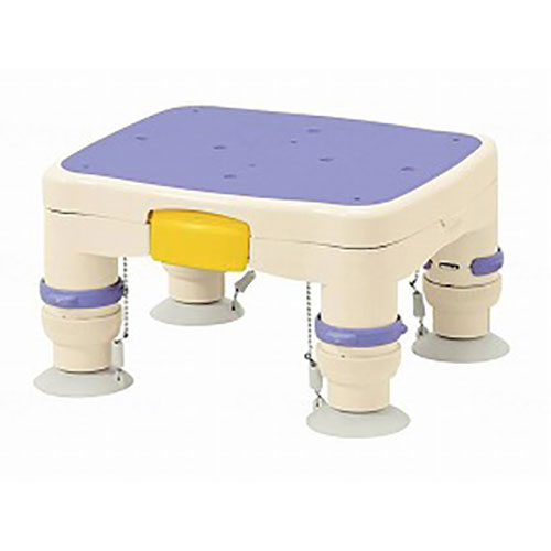 高さ調節付浴槽台R(ミニ滑り止めシート) 401316 ブルー 安寿