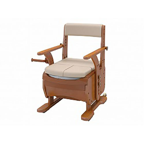 家具調トイレ セレクトR ひじかけノーマル 402383 幅:標準/暖房・脱臭 安寿